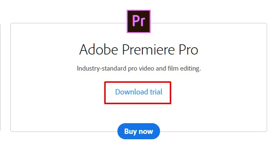 adobe premiere trial for mac